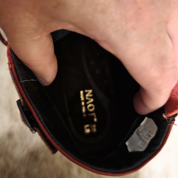 NAOT Footwear Women's Kona Boot In Red, Size 8 US Or 39 EUR - Picture 7 of 16